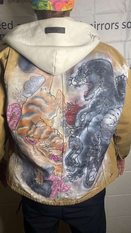 “TIGER AND PANTHER” carhartt jacket